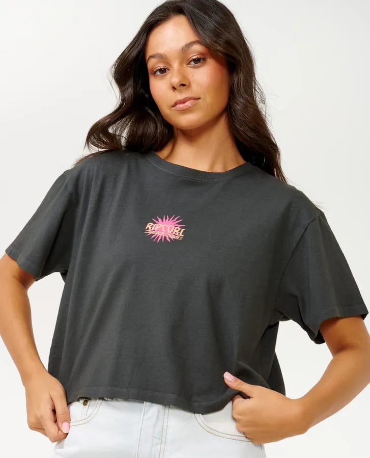 Rip Curl Womens Shirt Hype Crop Tee
