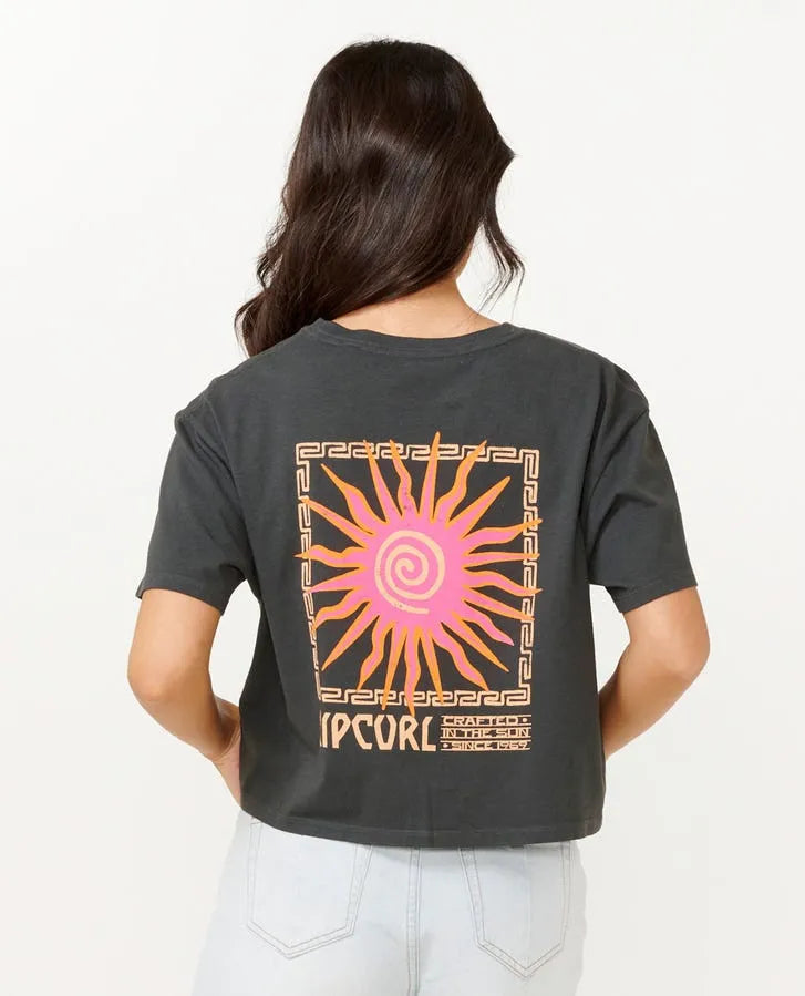 Rip Curl Womens Shirt Hype Crop Tee