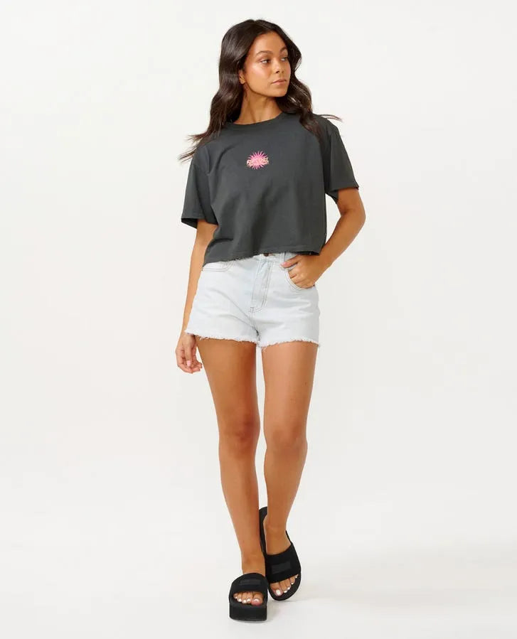 Rip Curl Womens Shirt Hype Crop Tee