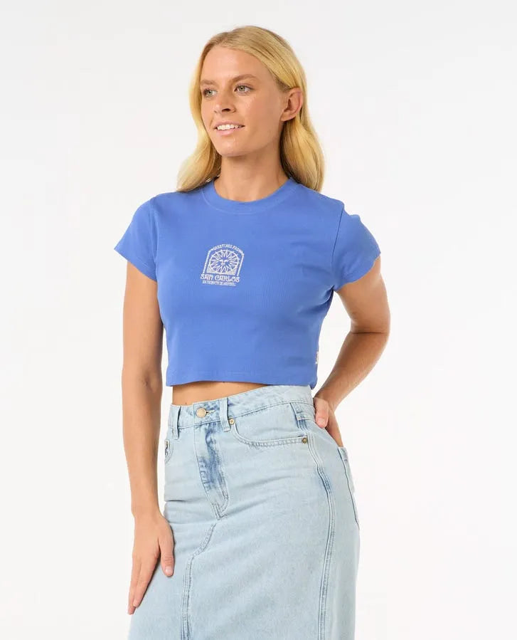 Rip Curl Womens Shirt San Carlos Baby Tee