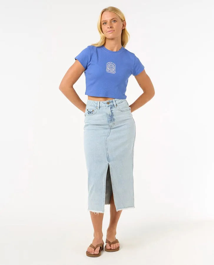 Rip Curl Womens Shirt San Carlos Baby Tee