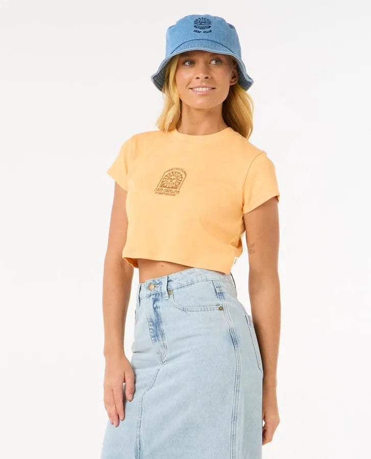 Rip Curl Womens Shirt San Carlos Baby Tee