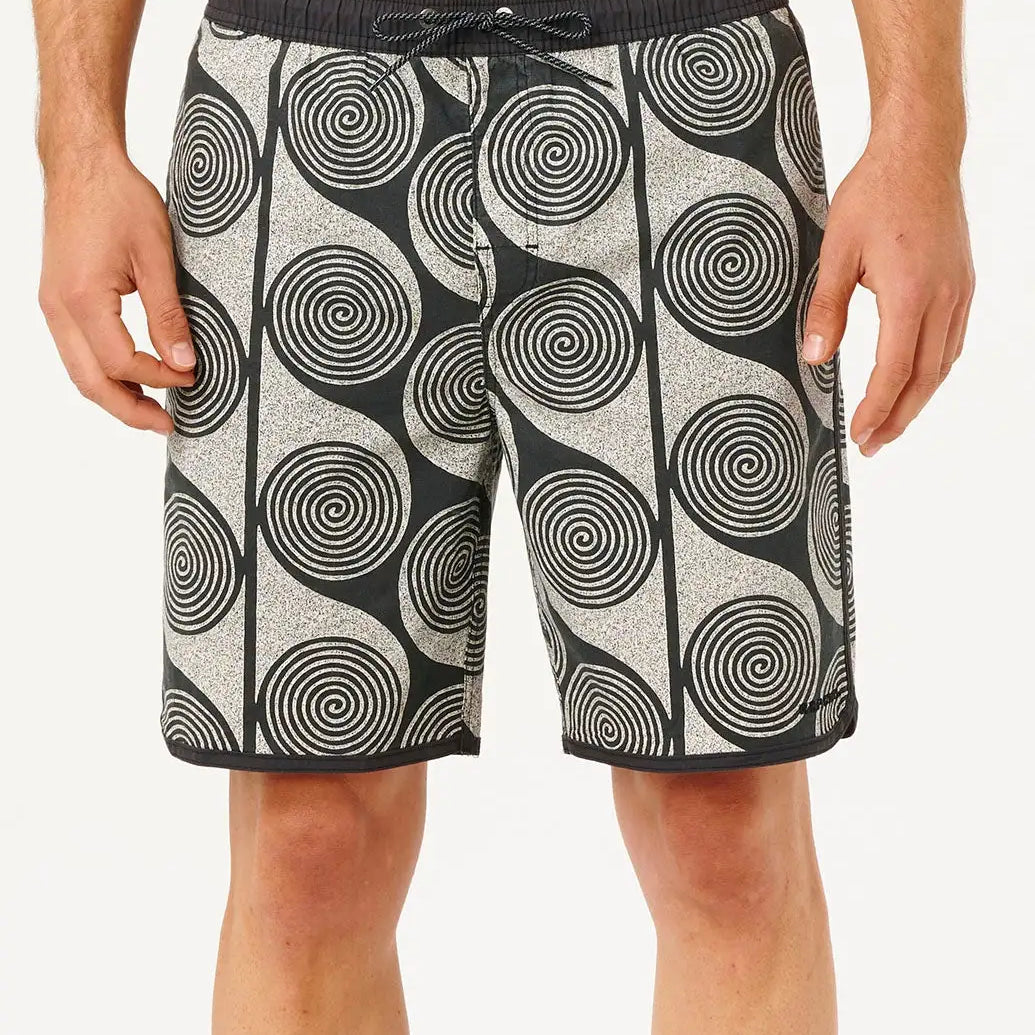 Rip Curl Mens Boardshorts Artist of the Search Sprial Volley 19"