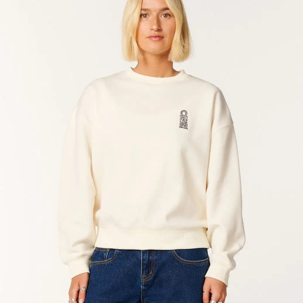 Rip Curl Womens Sweatshirt Search Series Vaporcool Fleece