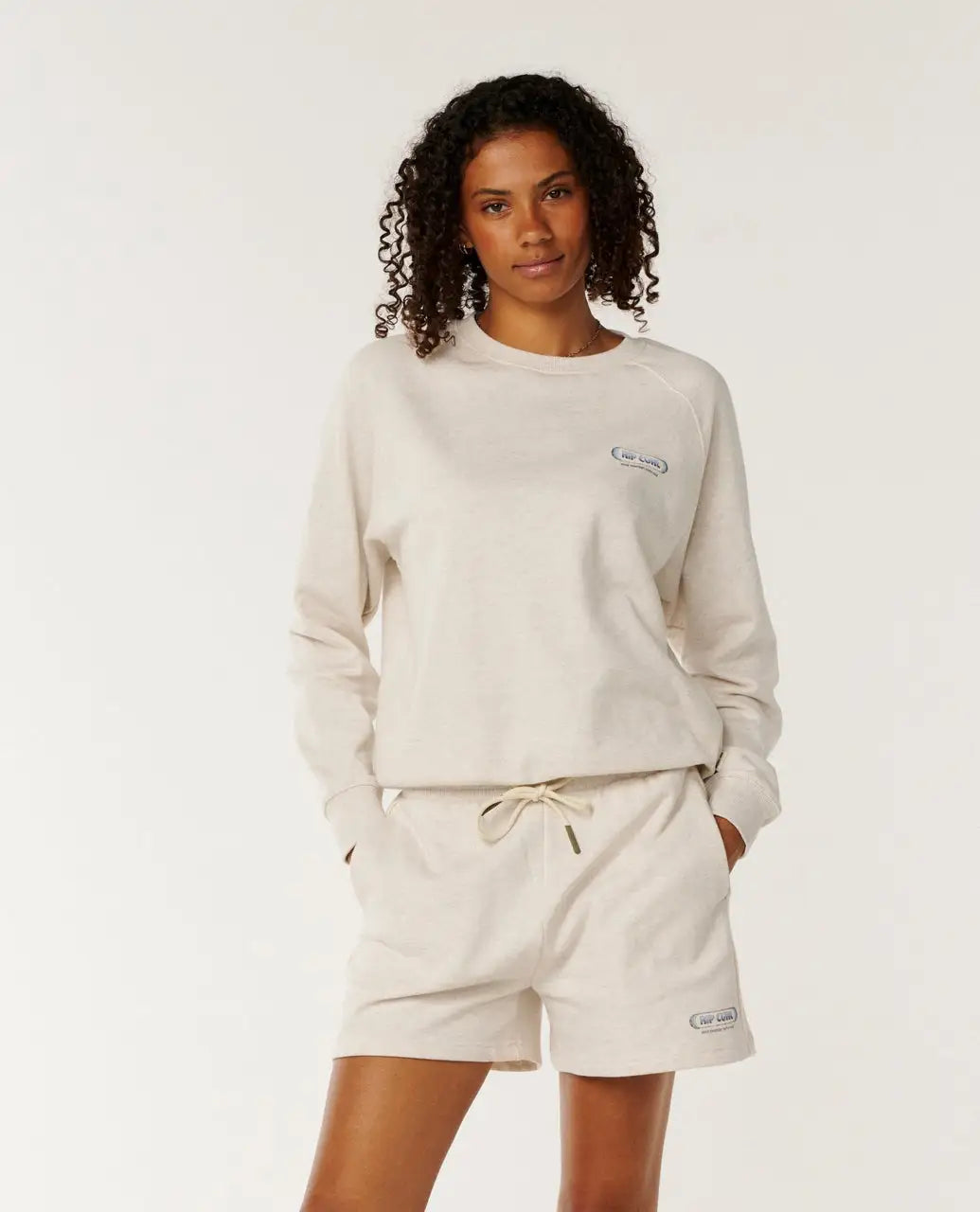 Rip Curl Womens Sweatshirt Since 1969 Raglan Crew