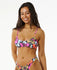 Rip Curl Womens Bikini Top Hibiscus Heat Crop
