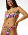 Rip Curl Womens Bikini Bottoms Hibiscus Heat Hi Cut Cheeky Coverage