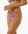 Rip Curl Womens Bikini Bottoms Hibiscus Heat Hi Cut Cheeky Coverage
