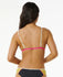 Rip Curl Womens Bikini Top Hibiscus Heat Splice Tri