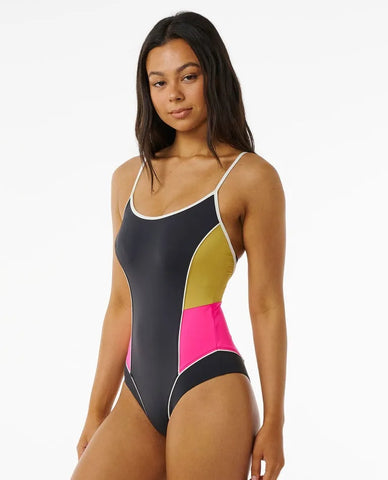 Rip Curl Womens Swimsuit Hibiscus Heat One Piece