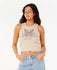 Rip Curl Womens Tank Top Butterfly Rib