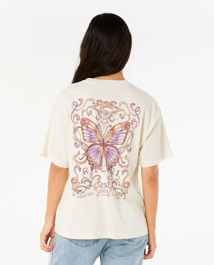 Rip Curl Womens Shirt Butterfly Heritage