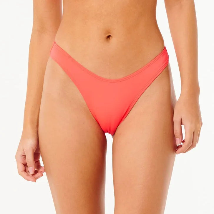 Rip Curl Womens Bikini Bottoms Classic Surf High Leg Skimpy Coverage