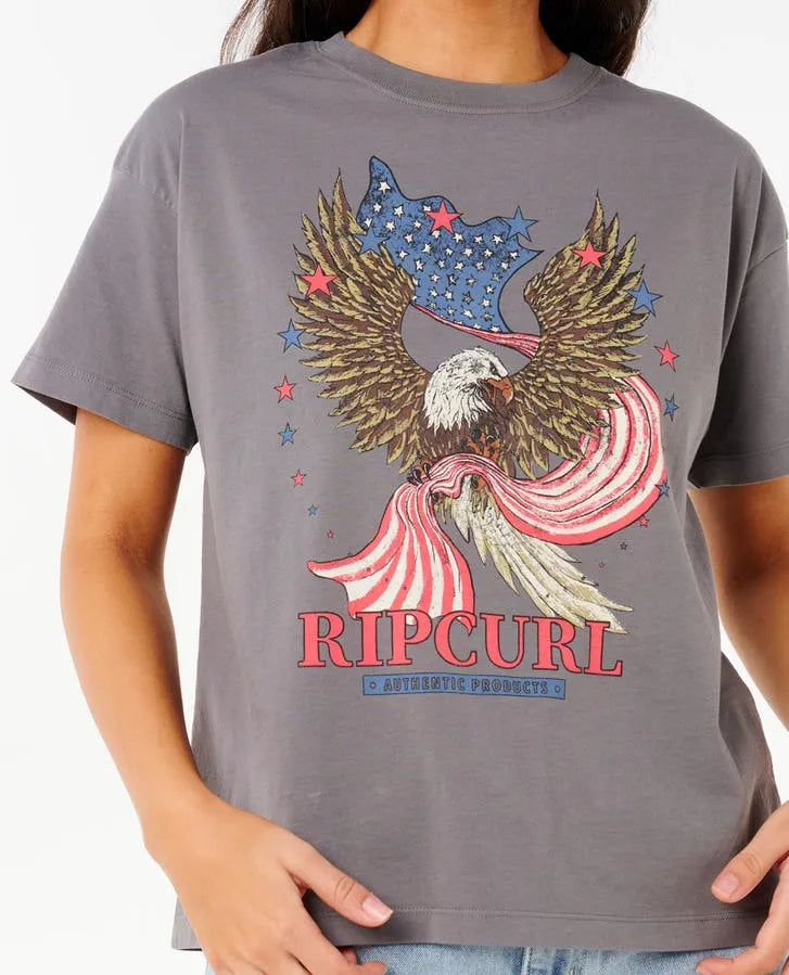 Rip Curl Womens Shirt 4th of July Relaxed Tee