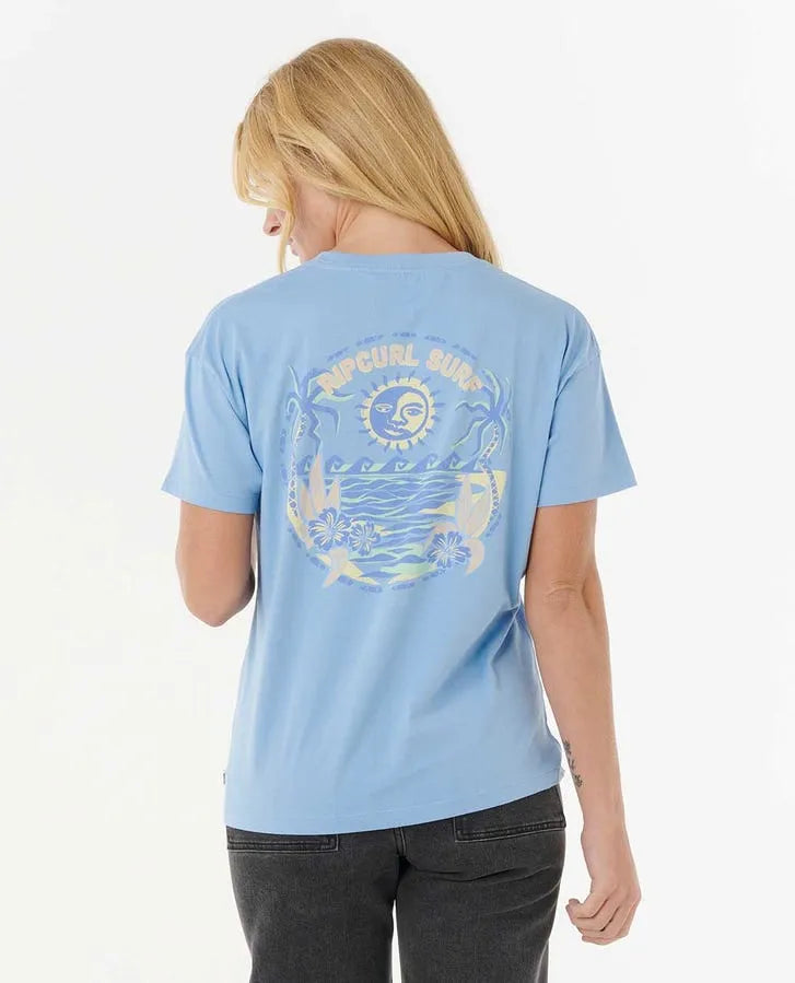 Rip Curl Womens Shirt Summer Relaxed Tee