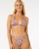 Rip Curl Womens Bikini Bottoms Las Flores High Leg Skimpy Coverage
