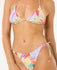 Rip Curl Womens Bikini Bottoms Cala Vadella High Leg Skimpy Coverage
