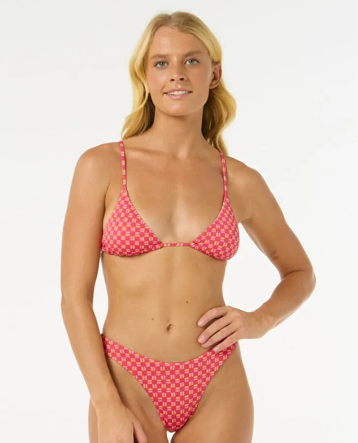 Rip Curl Womens Bikini Top Shell Cove Sliding Triangle