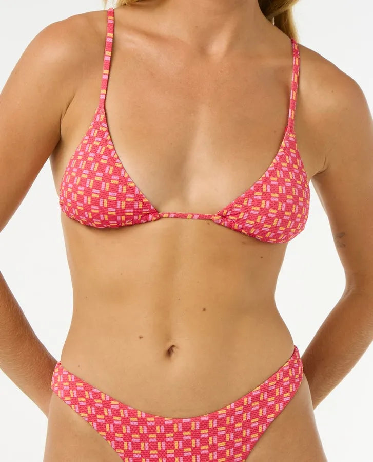 Rip Curl Womens Bikini Top Shell Cove Sliding Triangle