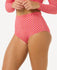 Rip Curl Womens Bikini Bottoms Shell Cove Boy Leg Pant