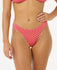 Rip Curl Womens Bikini Bottoms Shell Cove High Leg Cheeky