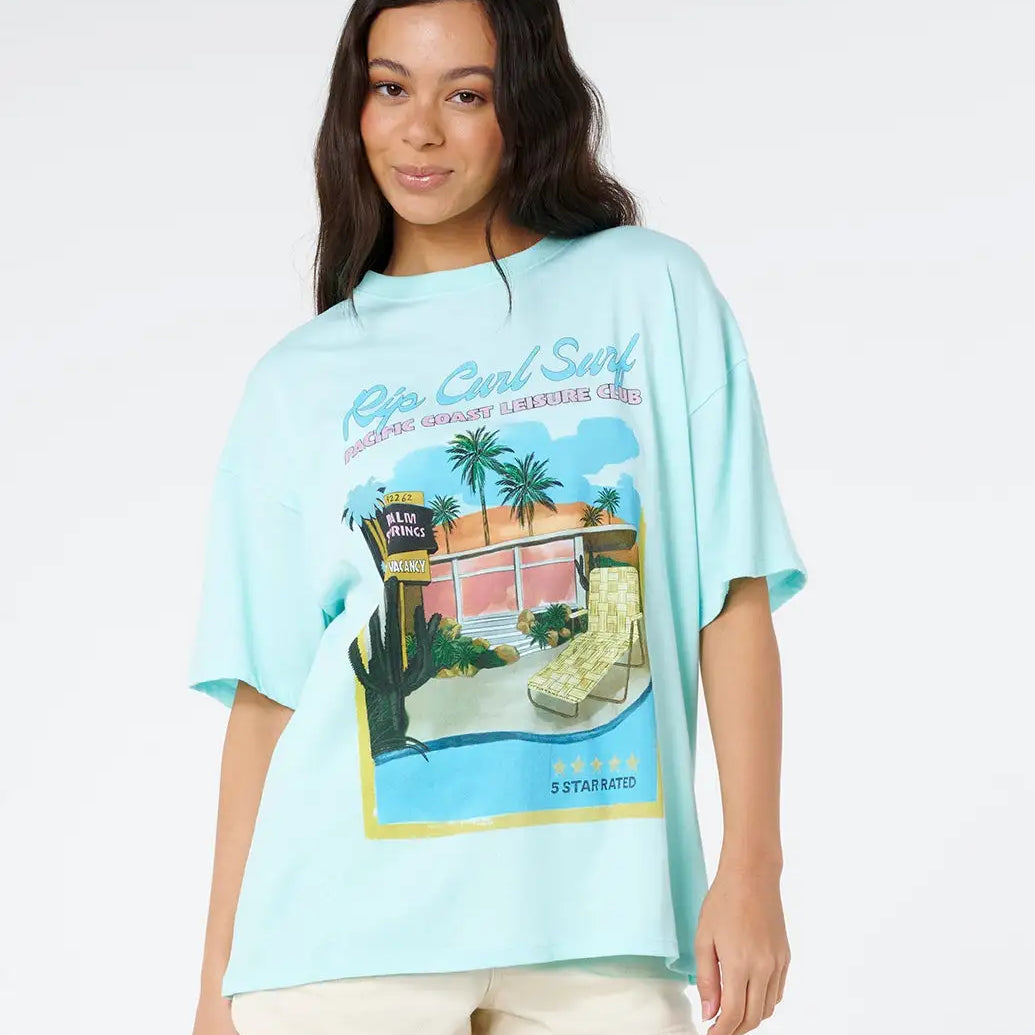 Rip Curl Womens Shirt 5 Star Heritage Tee