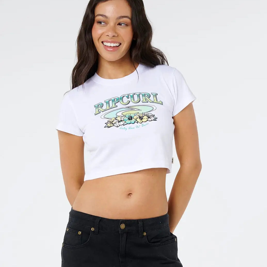 Rip Curl Womens Shirt Catalina Island Baby Tee