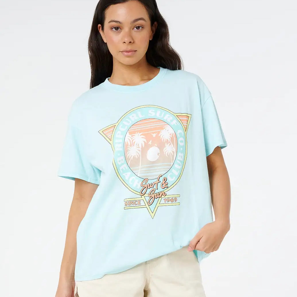 Rip Curl Womens Shirt Beach Club Heritage
