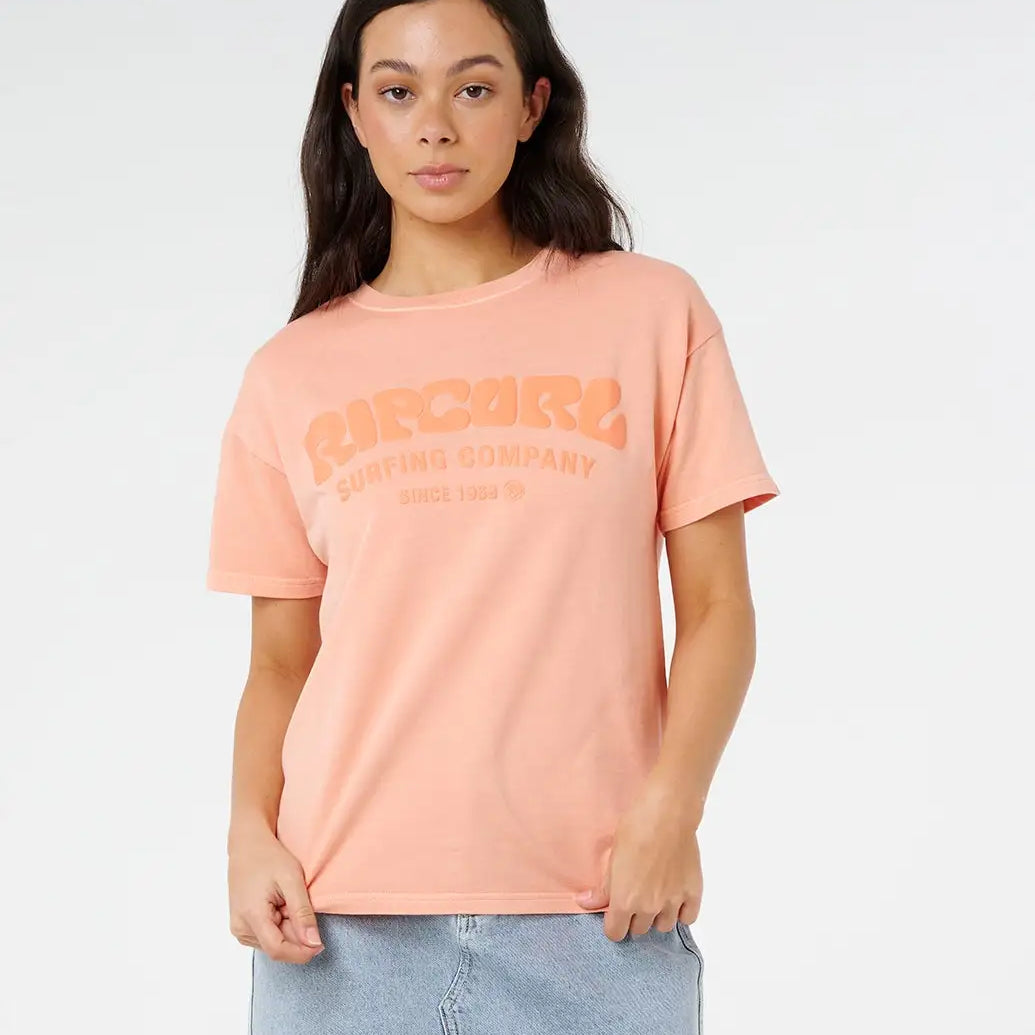 Rip Curl Womens Shirt Surf Puff Party Pack Relaxed Tee
