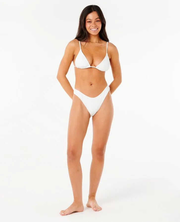 Rip Curl Womens Bikini Bottoms Dusk Textured Hi Leg Cheeky