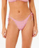 Rip Curl Womens Bikini Bottoms Isles Plaid Hi Leg Skimpy