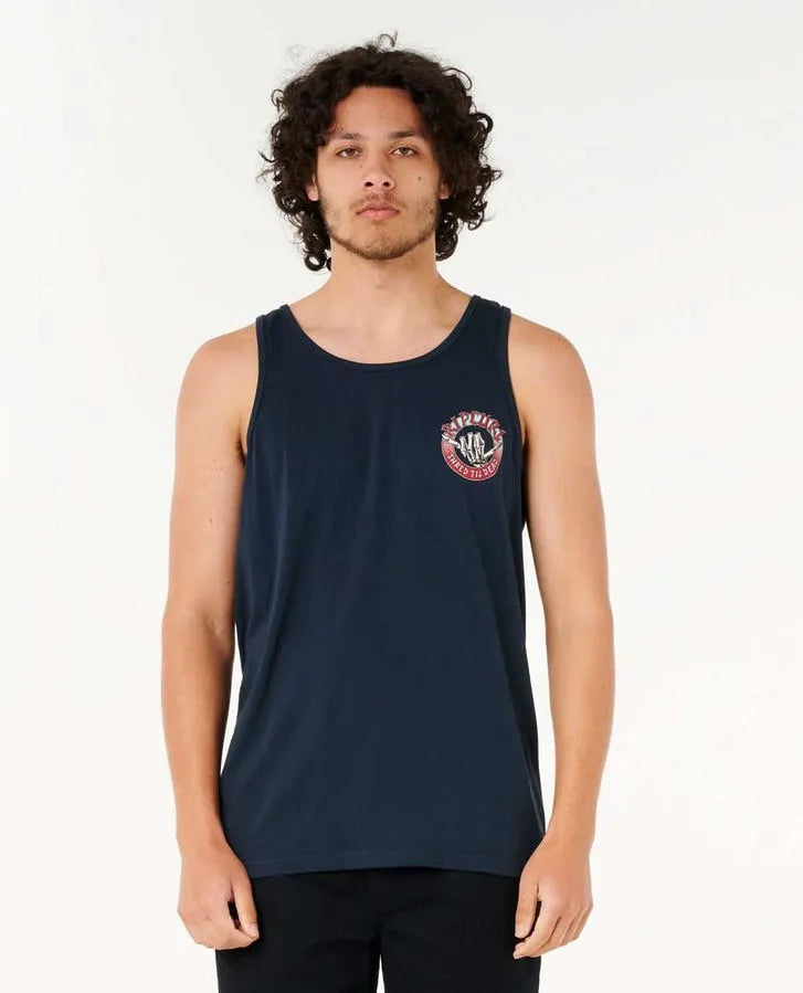 Rip Curl Mens Tank Top Shred Till