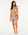 Rip Curl Womens Bikini Bottoms Artist Of The Search Cody Welsh Tie Side Cheeky