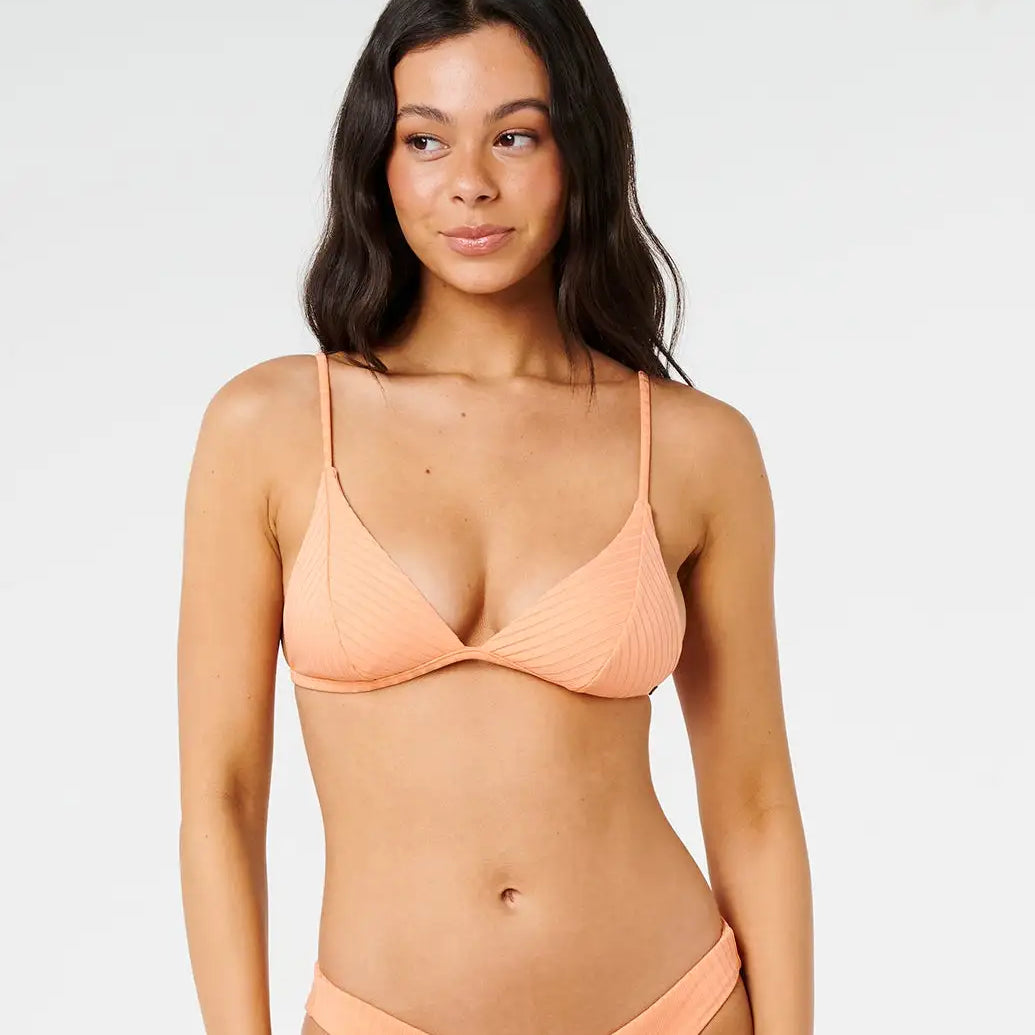 Rip Curl Womens Bikini Top Premium Surf Banded Fixed Triangle
