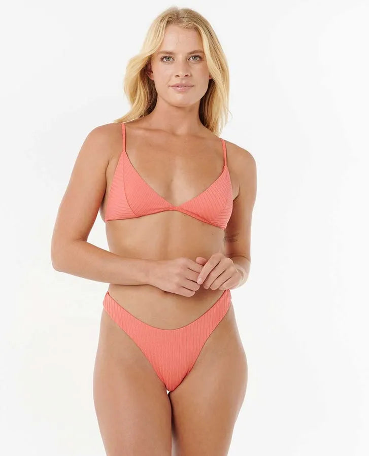 Rip Curl Womens Bikini Top Premium Surf Banded Fixed Triangle