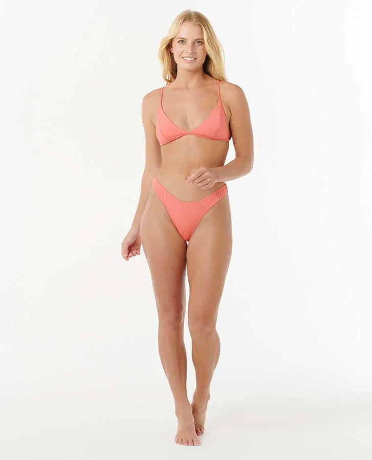 Rip Curl Womens Bikini Top Premium Surf Banded Fixed Triangle