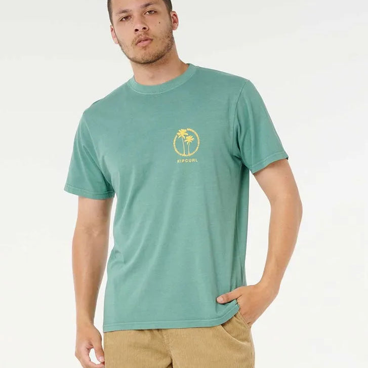 Rip Curl Mens Shirt Mod Cali Two Palms