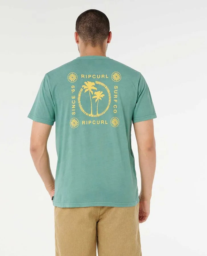 Rip Curl Mens Shirt Mod Cali Two Palms