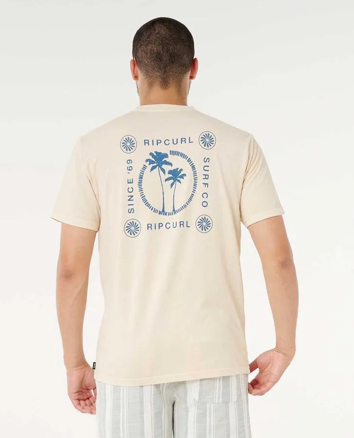 Rip Curl Mens Shirt Mod Cali Two Palms
