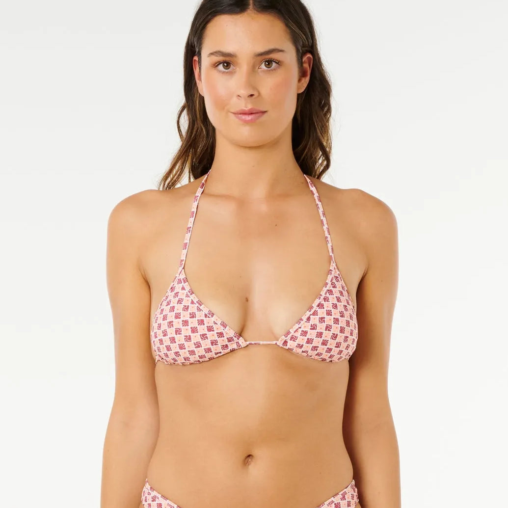 Rip Curl Womens Bikini Top Classic Surf Sliding Triangle