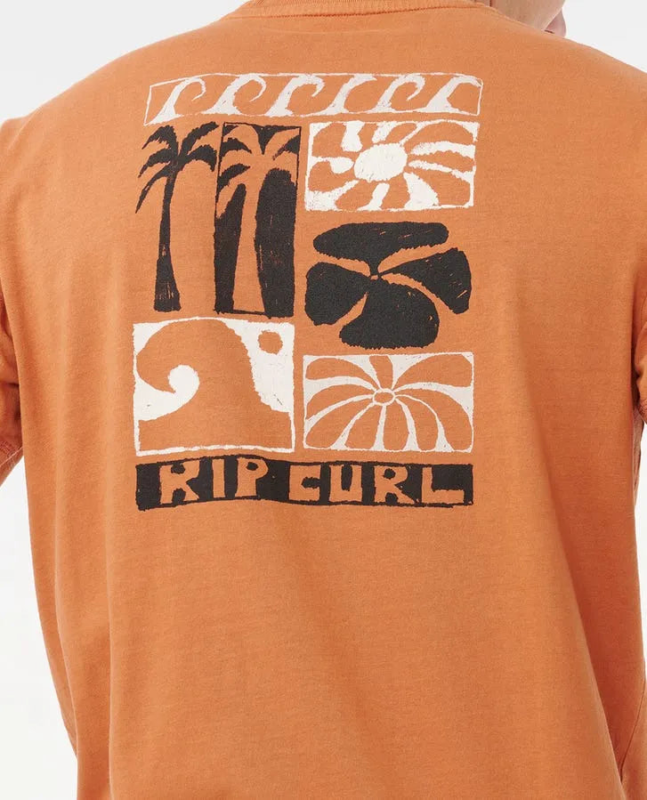 Rip Curl Mens Shirt Artist Of The Search Ty Williams Coastline Relaxed Tee
