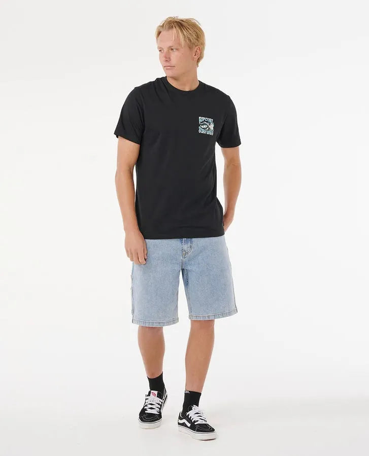 Rip Curl Mens Shirt Hazed & Tubed Relaxed Tee
