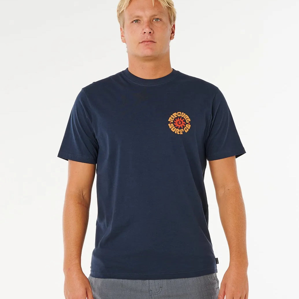 Rip Curl Mens Shirt Pacific Rinse Circle Relaxed Tee