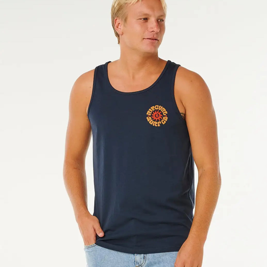 Rip Curl Mens Tank Top Pacific Rinse