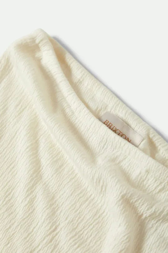 Brixton Womens Crinkle Tube Top