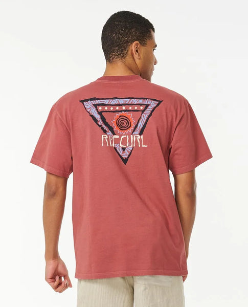 Rip Curl Mens Shirt Archive Red Bluff
