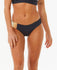 Rip Curl Womens Bikini Bottoms Block Party Spliced Cheeky Coverage