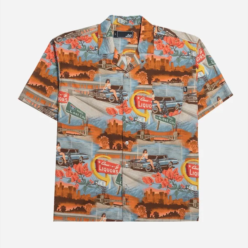 Lost Mens Woven Lost City