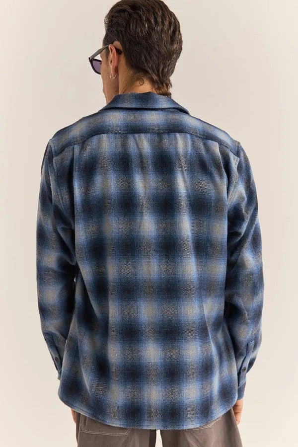 Rhythm Mens Shirt Mar Ls Flannel