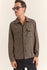 Rhythm Mens Shirt Fleck Overshirt